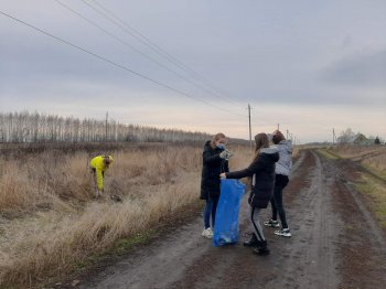 Акция " Чистый двор - чистое село - чистая душа"